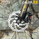  XE ĐẠP ĐỊA HÌNH CALIFA X5 BÁNH 26 INCH, PHUỘC NHÚN GIẢM CHẤN, BỘ CHUYỂN ĐỘ 21 CẤP 