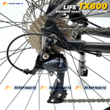  XE ĐẠP TOURING LIFE TX800 GROUPSET SHIMANO SORA, PHANH DẦU THỦY LỰC 