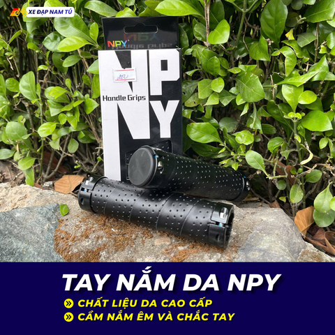  TAY NẮM XE ĐẠP NPY – ÊM ÁI, CHỐNG TRƠN TRƯỢT, CẦM NẮM CHẮC CHẮN 