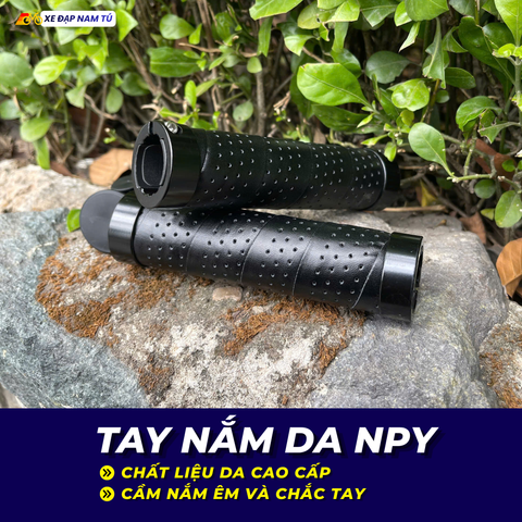  TAY NẮM XE ĐẠP NPY – ÊM ÁI, CHỐNG TRƠN TRƯỢT, CẦM NẮM CHẮC CHẮN 