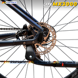  XE ĐẠP ĐỊA HÌNH LIFE MX3000 PHANH DẦU THỦY LỰC, GROUPSET SHIMANO, KHUNG NHÔM KHÔNG MỐI HÀN 