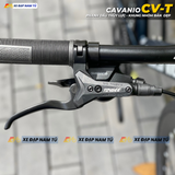  XE ĐẠP TOURING CAVANIO CV-T KHUNG NHÔM KHÔNG MỐI HÀN, CỐI NỔ LỚN, PHANH DẦU THỦY LỰC 