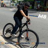  Xe Đạp MAKELEN M8 29 Inch Khung Nhôm Cao Cấp, Phuộc Hơi, Group Shimano Deore Nhật Bản 