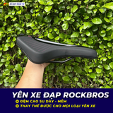  YÊN XE ĐẠP THỂ THAO ROCKBROS – THIẾT KẾ CÔNG THÁI HỌC, ÊM ÁI, GIẢM ÁP LỰC KHI ĐẠP XE 