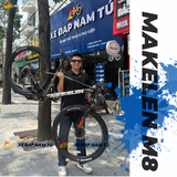  Xe Đạp MAKELEN M8 29 Inch Khung Nhôm Cao Cấp, Phuộc Hơi, Group Shimano Deore Nhật Bản 