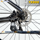  XE ĐẠP TOURING LIFE TX800 GROUPSET SHIMANO SORA, PHANH DẦU THỦY LỰC 
