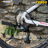  XE ĐẠP TOURING LIFE TX500 SHIMANO ALTUS, PHANH DẦU THỦY LỰC 