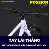  XE ĐẠP TOURING POSEIDON PS250, KHUNG NHÔM, CÀNG NHÔM, CỐI NỔ, PHANH DẦU, GROUP SHIMANO ALTUS 