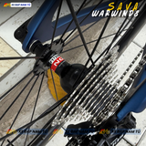  XE ĐẠP ĐUA SAVA WARWIND8 FULL CARBON, GROUPSET SHIMANO 105 R7000, PHANH C 