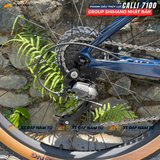  Xe Đạp MTB CALLI 7100 Khung Carbon T700 Cao Cấp, Group Shimano Nhật Bản, Bánh 27.5in 