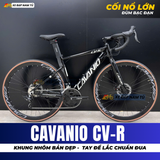  XE ĐẠP ĐUA CAVANIO CV-R KHUNG NHÔM KHÔNG MỐI HÀN, CỐI NỔ LỚN, TAY ĐỀ LẮC CHUẨN ĐUA 