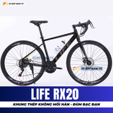  XE ĐẠP ĐUA LIFE RX20 TIẾNG NỔ LỚN, KHUNG THÉP KHÔNG MỐI HÀN 