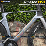  XE ĐẠP ĐUA MILESCO RX-S GHI ĐÔNG CÁ MẬP, TRỤC CỐT RỖNG, TAY ĐỀ LẮC 