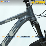  XE ĐẠP ĐỊA HÌNH LIFE MX2550 PHANH DẦU THỦY LỰC SHIMANO, BÁNH 27.5 INCH, PHUỘC NHÚN GIẢM XÓC 