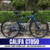 XE ĐẠP TOURING CALIFA CT050 KHUNG HỢP KIM THÉP, BỘ CHUYỂN ĐỘNG 21 CẤP 