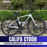  XE ĐẠP TOURING CALIFA CT050 KHUNG HỢP KIM THÉP, BỘ CHUYỂN ĐỘNG 21 CẤP 