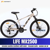  XE ĐẠP ĐỊA HÌNH LIFE MX2500 PHANH DẦU THỦY LỰC SHIMANO, KHUNG NHÔM KHÔNG MỐI HÀN 