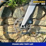  XE ĐẠP ĐUA TWITTER T8 [2026] FULL CARBON, 5 MÓN SHIMANO 105 CAO CẤP 