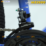  XE ĐẠP ĐỊA HÌNH LIFE MX2500 PHANH DẦU THỦY LỰC SHIMANO, KHUNG NHÔM KHÔNG MỐI HÀN 