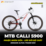  XE ĐẠP MTB CALLI 5900 BÁNH 27,5IN - PHANH DẦU THỦY LỰC, GROUP SHIMANO ALTUS 