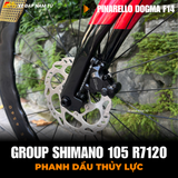  XE ĐẠP ĐUA PINARELLO DOGMA F14, GROUP SHIMANO 105 JAPAN, VÀNH CARBON PRINCETON 