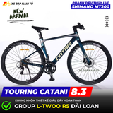  XE ĐẠP TOURING CATANI CA 8.3, CỐI NỔ ARC, PHANH DẦU THỦY LỰC SHIMANO MT200 
