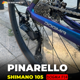  XE ĐẠP ĐUA PINARELLO DOGMA F14, FULL GROUP SHIMANO 105, VÀNH CARBON 