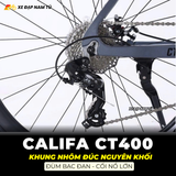  XE ĐẠP TOURING CALIFA CT400 – KHUNG NHÔM ĐÚC NGUYÊN KHỐI, CỐI NỔ LỚN, ĐÙM BẠC ĐẠN 