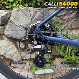  XE  ĐẠP TOURING CALLI S4000 - KHUNG NHÔM, CÀNG NHÔM SIÊU NHẸ, CỐI NỔ LỚN 
