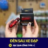  ĐÈN HẬU XE ĐẠP, DẠNG SẠC LẠI NHIỀU LẦN 