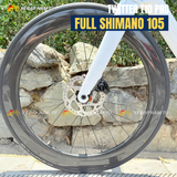  Xe Đạp Đua Twitter T10 Pro Full Group Shimano 105 R7120 – Full Carbon Cao Cấp 