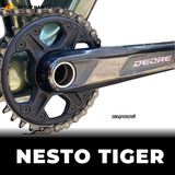  XE ĐẠP MTB NESTO TIGER FULL CARBON, SHIMANO DEORE 12 CẤP, PHUỘC HƠI, BÁNH 29INCH 