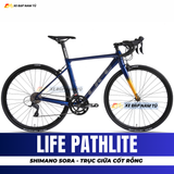  XE ĐẠP ĐUA LIFE PATHLITE GROUPSET SHIMANO SORA, TRỤC GIỮA CỐT RỖNG 