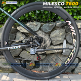  XE ĐẠP TOURING MILESCO T600 CỐI NỔ LỚN, KHUNG NHÔM KHÔNG MỐI HÀN 