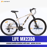  XE ĐẠP ĐỊA HÌNH LIFE MX2350 BÁNH 27.5 INCH, KHUNG NHÔM KHÔNG MỐI HÀN. PHUỘC NHÚN GIẢM XÓC 