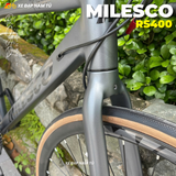  XE ĐẠP ĐUA MILESCO RS400 [2025] CỐI NỔ LỚN, KHUNG NHÔM, TAY LẮC SENSAH REFLEX 2X8 CẤP 