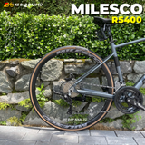  XE ĐẠP ĐUA MILESCO RS400 [2025] CỐI NỔ LỚN, KHUNG NHÔM, TAY LẮC SENSAH REFLEX 2X8 CẤP 