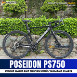  XE ĐẠP ĐUA POSEIDON PS750 [mẫu mới 2026] TAY LÁI LIỀN, GROUP SHIMANO, KHUNG MAGIE ĐÚC, CỐI NỔ LỚN 