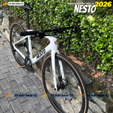  XE ĐẠP TOURING CARBON NESTO FOX, KHUNG CARBON , BỘ CHUYỂN ĐỘNG SHIMANO 