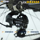  XE ĐẠP ĐỊA HÌNH LIFE MX2350 BÁNH 27.5 INCH, KHUNG NHÔM KHÔNG MỐI HÀN. PHUỘC NHÚN GIẢM XÓC 