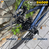  XE  ĐẠP TOURING CALLI S4000 - KHUNG NHÔM, CÀNG NHÔM SIÊU NHẸ, CỐI NỔ LỚN 