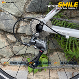  Xe Đạp Đua Twitter Smile Phanh C [2026], Khung Nhôm Siêu Nhẹ, Group Shimano Claris Nhật Bản 