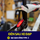  ĐÈN HẬU XE ĐẠP, DẠNG SẠC LẠI NHIỀU LẦN 