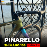  XE ĐẠP ĐUA PINARELLO DOGMA F14, FULL GROUP SHIMANO 105, VÀNH CARBON 