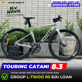  XE ĐẠP TOURING CATANI CA 8.3, CỐI NỔ ARC, PHANH DẦU THỦY LỰC SHIMANO MT200 