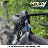  Xe Đạp Đua Nesto Ostrich – Khung Carbon Tiêu Chuẩn UCI, Group Shimano 105 Hiệu Suất Cao 
