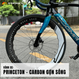  XE ĐẠP ĐUA PINARELLO DOGMA F14 [Xanh đổi màu] GROUP SHIMANO 105 JAPAN, VÀNH CARBON PRINCETON 
