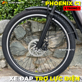  XE ĐẠP TRỢ LỰC ĐIỆN PHOENIX C1 - PIN LITHIUM CAO CẤP 