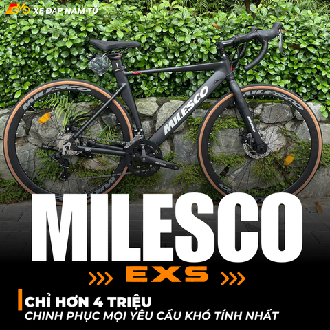 XE ĐẠP ĐUA MILESCO EXS bản nâng cấp GEN 3 2025 
