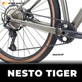  XE ĐẠP MTB NESTO TIGER FULL CARBON, SHIMANO DEORE 12 CẤP, PHUỘC HƠI, BÁNH 29INCH 